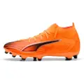 Puma ULTRA 6 MATCH+ FG/AG Football Boots Women, Shoes, Heat Fire/Black/Glowing Red, 40.5