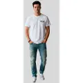 Deus Ex Machina for man. DMF251281B Sourmug T-shirt white (S), Casual, Cotton, Short sleeve