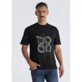 Six Valves for man. 551661617 Black Snake T-shirt (XXL), Casual, Cotton, Short sleeve