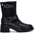 Xti for woman. 14431001-NEGRO Ankle boots 144310 black (38), 3 to 5 cm, Zip, Casual