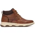 Refresh for man. 17323601-CAMEL Ankle boots 173236 brown (44), Flat, Zip, Casual