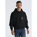 Six Valves for man. 560951652 Sweatshirt back graphic black (XXL), Casual, Cotton, Long sleeve