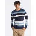 Bendorff for man. 870755626 Navy striped jumper (M), Casual, Cotton