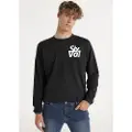 Six Valves for man. 560941648 Sweatshirt Skateboard black (M), Casual, Cotton