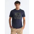 Bendorff for man. 851015620 T-shirt Flock navy (M), Casual, Cotton, Short sleeve