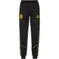 Puma Borussia Dortmund KING Anthem Pants Men, Sport, Black/Faster Yellow, L