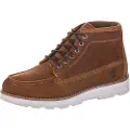Timberland for man. TB0A6CEPEIZ1 Britton Mills Chukka Leather Ankle Boots brown (42), Flat, Laces, Casual, Outdoor