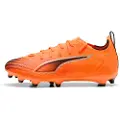 Puma ULTRA 6 PRO FG/AG Football Boots Youth, Shoes, Heat Fire/Black/Glowing Red, 30