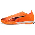 Puma ULTRA 6 MATCH Futsal Boots Unisex, Shoes, Heat Fire/Black/Glowing Red, 42