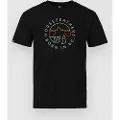 Horsefeathers Line Circle T-skjorte svart