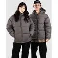 Urban Classics Basic With Hood Puffer Jakke svart