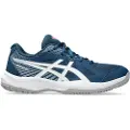 Asics for woman/girl. 1074A045 Upcourt 6 shoes blue (32.5), Flat, Laces, Casual, Sport, Running, Multisport, children's fashion