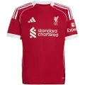 Adidas Liverpool Fc 25/26 Hjem Junior T-skjorte Med Korte Ermer