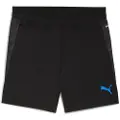 Puma individualCUP Football Training Shorts Youth, Clothing, Black/White/Ultra Blue, 13-14Y