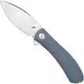 Trollsky Knives Mandu XL Magnacut, Gray G-10, Satin