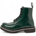 Art unisex. 1116614WS003_0G3 Leather Ankle Boots 1166 Marina green (44), Flat, Laces, Casual