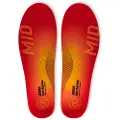 Sidas 3feet Eco Warm Mid, Innersåle, Black/Red