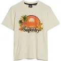 Superdry Travel Souvenir Relaxed Kortarmet T-skjorte