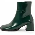 Art for woman. 1170611WS003_0G3 Leather Ankle Boots 1706 Verona green (37), 5 to 8 cm, Zip, Casual