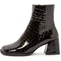 Art for woman. 117061201003_001 Leather Ankle Boots 1706 Verona black (36), 5 to 8 cm, Zip, Casual