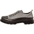 Art unisex. 1189411GB003_039 1894 Birmingham grey shoes (44), Flat, 1 to 3 cm, Laces, Casual