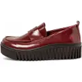 Art for woman. 115301467003_008 Leather Shoes 1530 Brighton burgundy (36), 3 to 5 cm, None, Casual