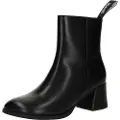 Camper for woman. K400798-001 Kora Leather Ankle Boots black (42), 5 to 8 cm, Zip, Casual