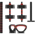 Ksix Manual+vektstang+kettlebell-sett 10kg