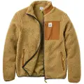 Passenger Trekker Recycled Deep-Pile Sherpa Jacket brun