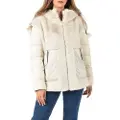 Blauer for woman. 25WBLDB02106 Jacket Estrella white (S), Casual, Polyester, Polyamide, Long sleeve