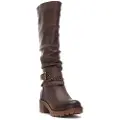 Refresh for woman. 17324802-MARRON Boots 173248 brown (36), 3 to 5 cm, Zip, Casual