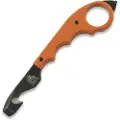 Twisted Assisted KEEP-SAFE Rescue tool, Orange G-10, Blackwash