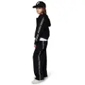 Karl Lagerfeld for girl. Z30609 Black Hoodie (16Años= 174cm), Casual, Cotton, children's fashion