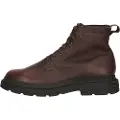 Clarks for man. 26183263 Badbury Hi Leather Ankle Boots brown (41.5), Flat, Laces, Casual