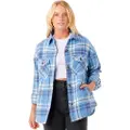 Rip Curl Oceanic Flannel Skjorte Med Lange Ermer