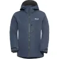 Jack Wolfskin Flowline 3in1, Skijakke, Herre, Midnight Sky