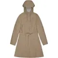 Rains for woman. 18130 Curve Long Jacket beige (M), Casual, Polyester