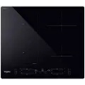Whirlpool WL B4060 CPNE - Induksjonskomfyrtopp - 4 plater - Nisje - bredde: 56 cm - dybde: 48 cm - svart