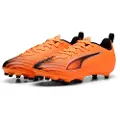 Puma ULTRA 6 PLAY FG/AG Football Boots Youth, Shoes, Heat Fire/Black/Glowing Red, 31