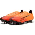 Puma ULTRA 6 CARBON FG Football Boots Unisex, Shoes, Heat Fire/Black/Glowing Red, 46