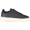 Blauer for man. F5BUCK01 Leather shoes Scarpa navy (41), Flat, Laces, Casual