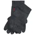 Ralph Lauren for man. 710886135004 Wool gloves with grey logo (OSFA), Casual