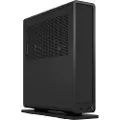 Fractal Design Ridge - SFF - mini-ITX - ingen strømforsyning (SFX12V/SFX-L12V) - svart - USB/lyd