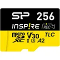 Silicon Power Microsdxc V30 Uhs-i U3 A2 256gb Minnekort