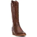 Xti for woman. 13056802-CAMEL Boots 130568 brown (37), 3 to 5 cm, Zip, Casual