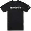 Alpinestars Linear Wordmark 2.0 Kortarmet T-skjorte