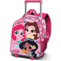 KARACTERMANIA Disney Princess Flowers 3d Ryggsekk Med Hjul