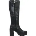 Mtng for woman. 50522 Boots New 67 black (41), 8 to 10 cm, Zip, Casual
