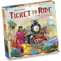 Toy Planet Spill Ticket To Ride, India Expansion