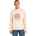 Timberland for man. TB0A5MC7EFL1 Sweatshirt with beige tree mud (XXL), Casual, Cotton